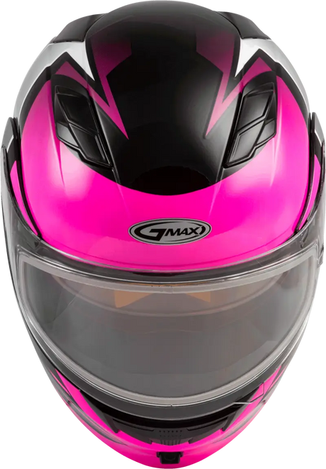 Md 01s Modular Snow Helmet Descendant Black/Pink/White Lg 