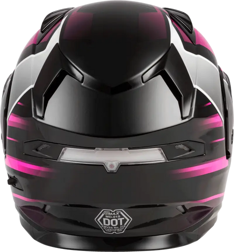 Md 01s Modular Snow Helmet Descendant Black/Pink/White Lg 