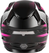 Md 01s Modular Snow Helmet Descendant Black/Pink/White Xl 