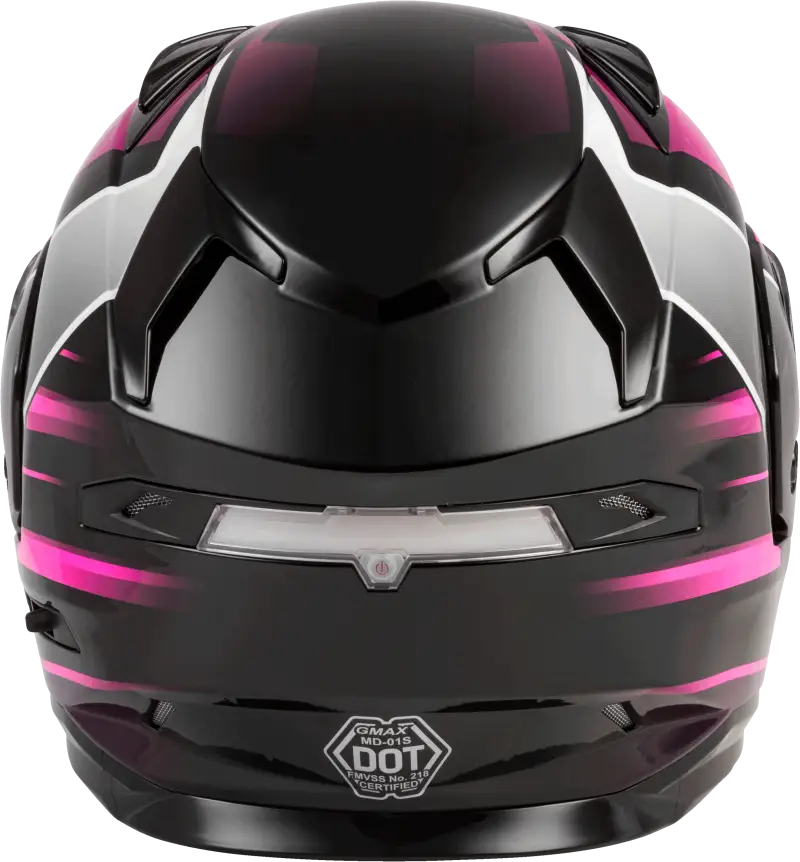 Md 01s Modular Snow Helmet Descendant Black/Pink/White Xl 