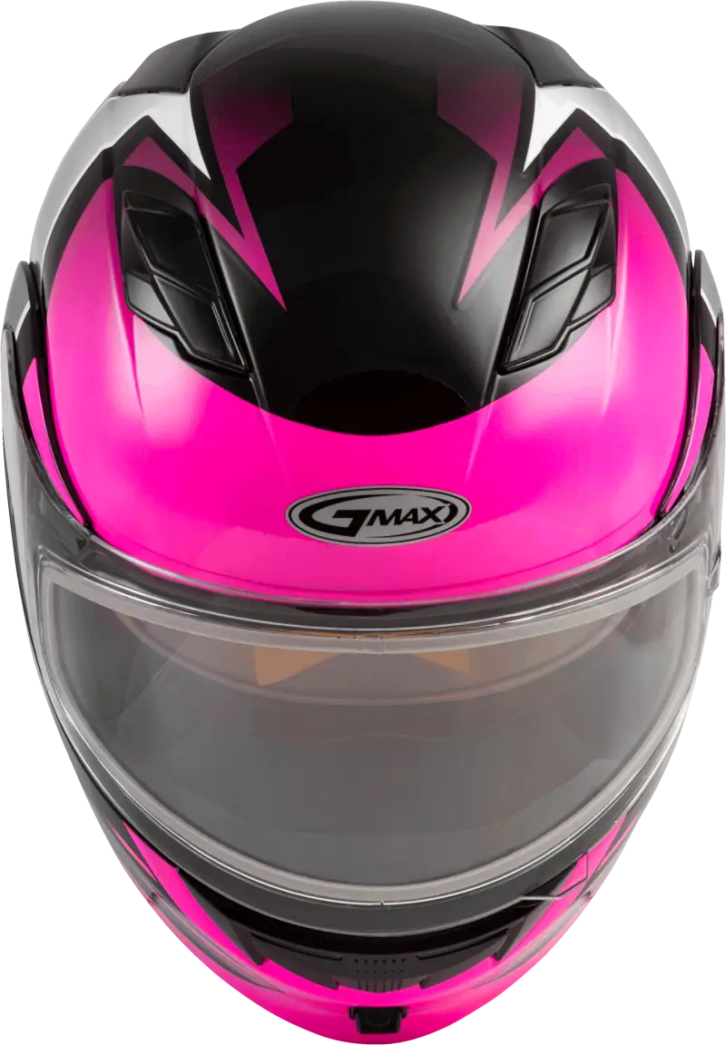 Md 01s Modular Snow Helmet Descendant Black/Pink/White Xl 