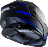 Md 01s Modular Snow Helmet Descendant Matte Black/Blue Sm 