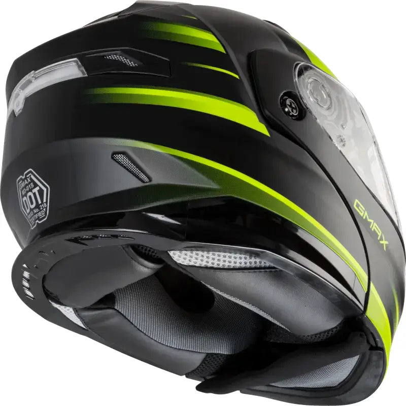 Md 01s Modular Snow Helmet Descendant Matte Blk/Hi Vis 2x 