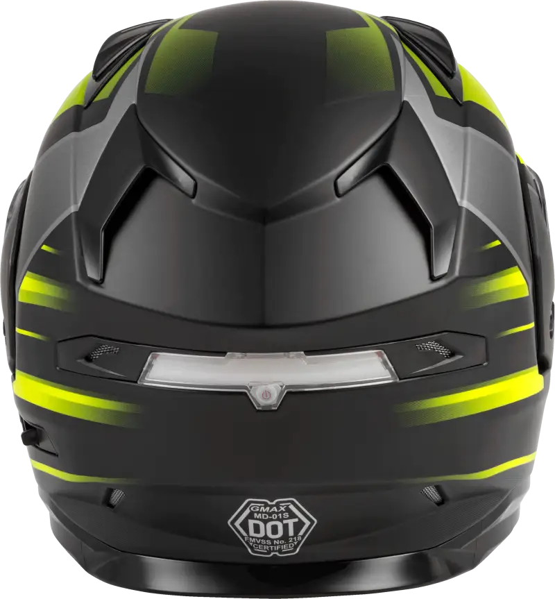 Md 01s Modular Snow Helmet Descendant Matte Blk/Hi Vis Lg 