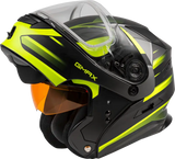 Md 01s Modular Snow Helmet Descendant Matte Blk/Hi Vis Md 