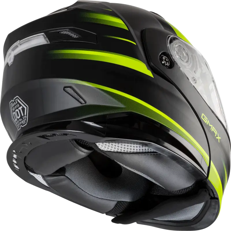 Md 01s Modular Snow Helmet Descendant Matte Blk/Hi Vis Sm 