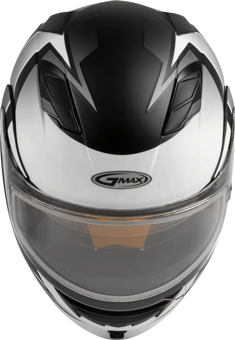 Md 01s Modular Snow Helmet Descendant Matte Blk/White 2x 