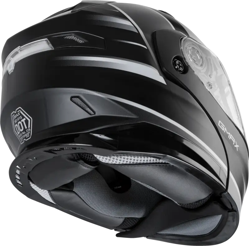 Md 01s Modular Snow Helmet Descendant Matte Blk/White 3x 