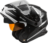 Md 01s Modular Snow Helmet Descendant Matte Blk/White Lg 