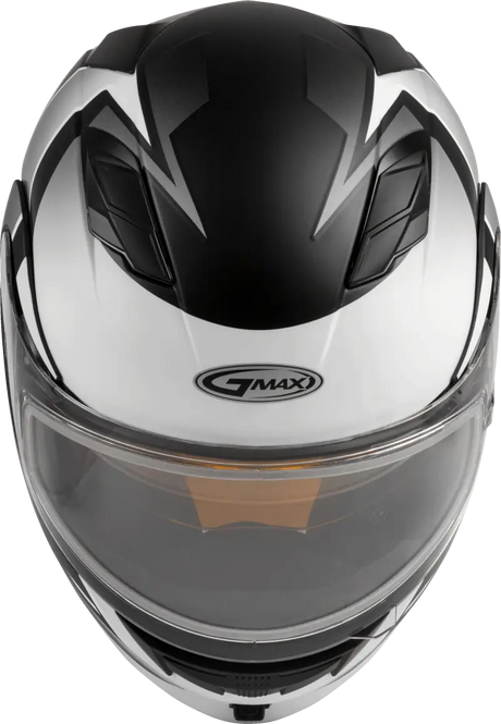 Md 01s Modular Snow Helmet Descendant Matte Blk/White Xl 