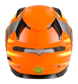 Md 01s Modular Snow Helmet Descendant Neon Org/Hi Vis 2x 