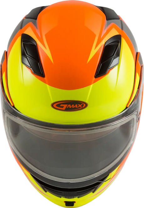 Md 01s Modular Snow Helmet Descendant Neon Org/Hi Vis 3x 
