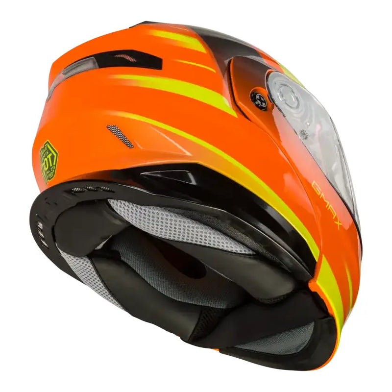 Md 01s Modular Snow Helmet Descendant Neon Org/Hi Vis Md 