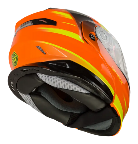 Md 01s Modular Snow Helmet Descendant Neon Org/Hi Vis Md 