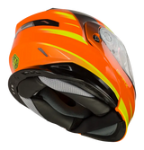 Md 01s Modular Snow Helmet Descendant Neon Org/Hi Vis Xl 