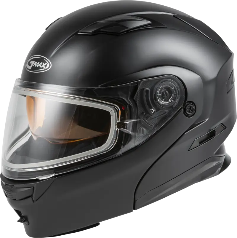GMAX Md 01s Modular Snow Helmet Matte Black 2x