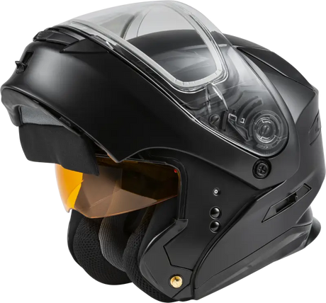 Md 01s Modular Snow Helmet Matte Black 3x 