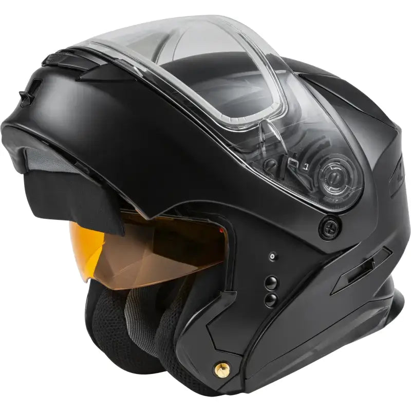 Md 01s Modular Snow Helmet Matte Black Lg 