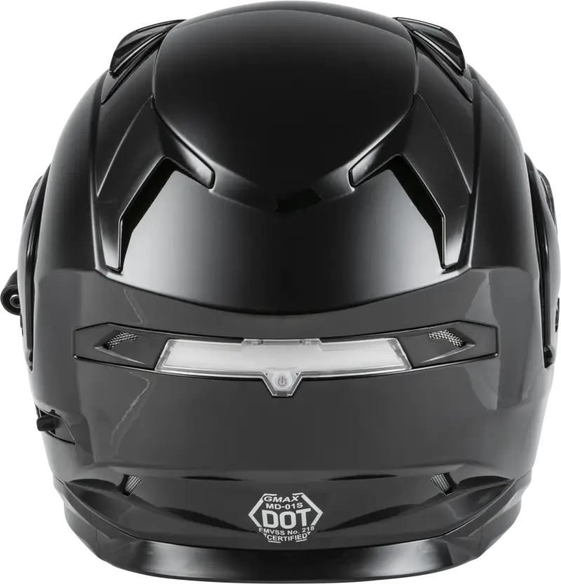 Md 01s Modular Snow Helmet W/Electric Shield Black 2x 