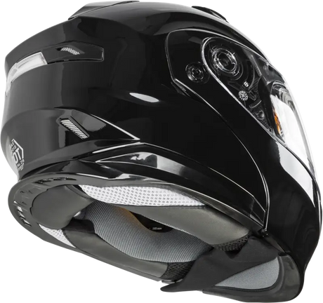 Md 01s Modular Snow Helmet W/Electric Shield Black 2x 
