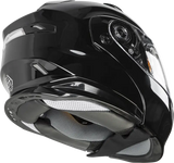 Md 01s Modular Snow Helmet W/Electric Shield Black Sm 