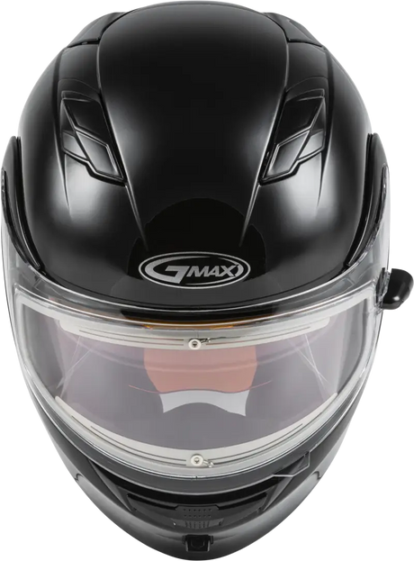 Md 01s Modular Snow Helmet W/Electric Shield Black Xl 