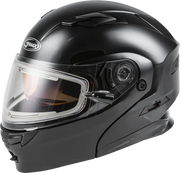 GMAX Md 01s Modular Snow Helmet W/Electric Shield Black Xl