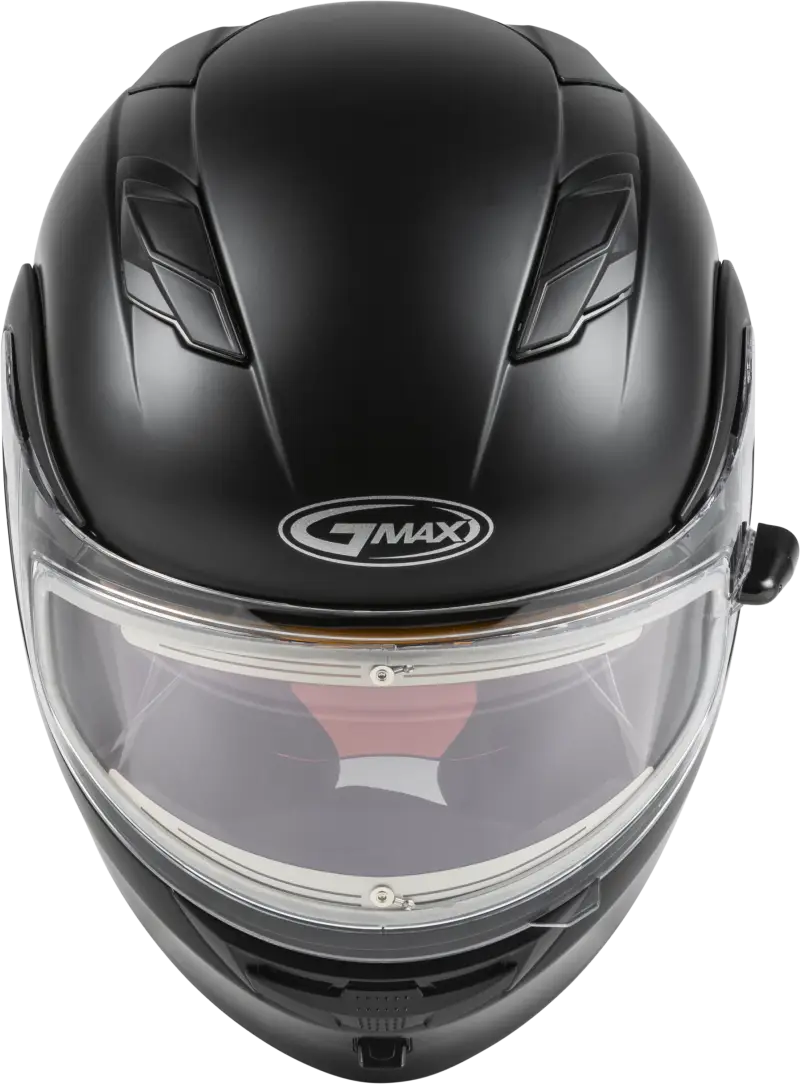 Md 01s Modular Snow Helmet W/Electric Shield Matte Blk 2x 