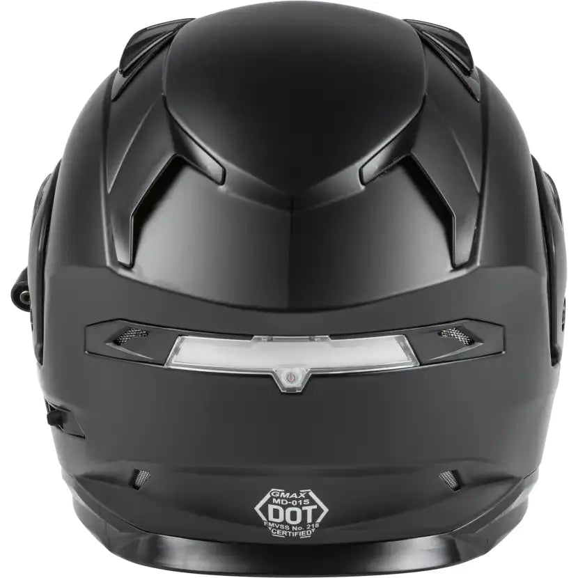 Md 01s Modular Snow Helmet W/Electric Shield Matte Blk Md 