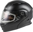 GMAX Md 01s Modular Snow Helmet W/Electric Shield Matte Blk Lg
