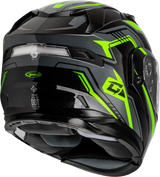 Md 01s Transistor Snow Helmet Black/Grey/Green Sm
