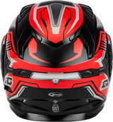 Md 01s Transistor Snow Helmet Black/Red 2x - Powersports