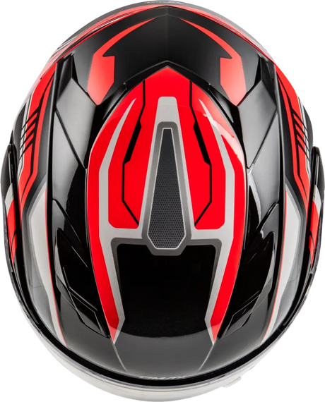 Md 01s Transistor Snow Helmet Black/Red Sm - Powersports