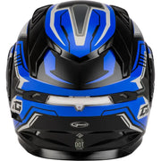 Md 01s Transistor Snow Helmet Blue/Black 3x - Powersports