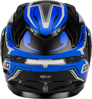 Md 01s Transistor Snow Helmet Blue/Black Xl - Powersports