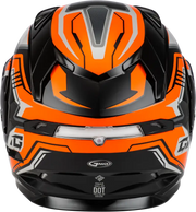 Md 01s Transistor Snow Helmet Orange/Black Lg - Powersports