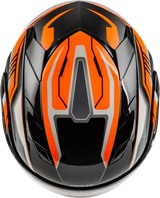Md 01s Transistor Snow Helmet Orange/Black Sm