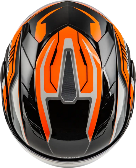 Md 01s Transistor Snow Helmet Orange/Black Xl - Powersports