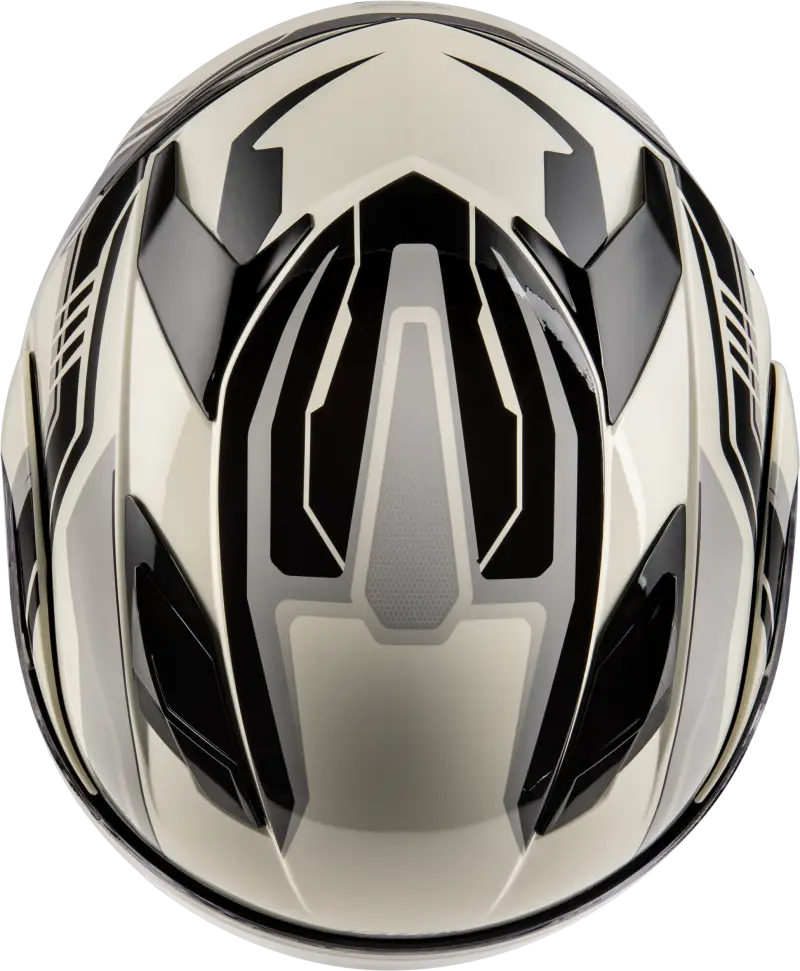 Md 01s Transistor Snow Helmet W Elec Shld White/Grey/Blk 2x - Powersports