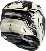 Md 01s Transistor Snow Helmet W Elec Shld White/Grey/Blk 2x - Powersports
