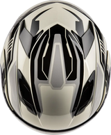 Md 01s Transistor Snow Helmet W Elec Shld White/Grey/Blk 3x - Powersports