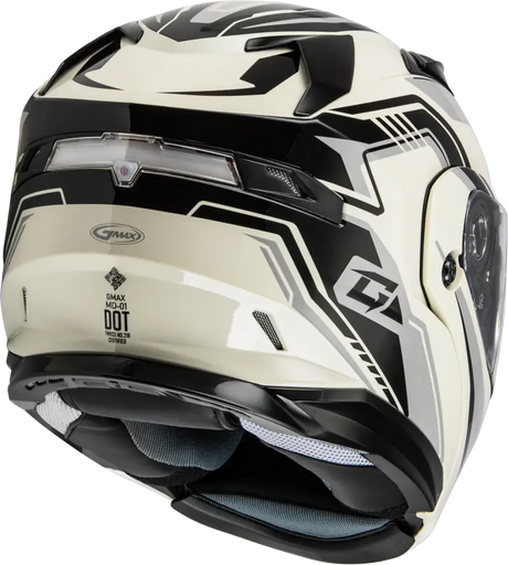 Md 01s Transistor Snow Helmet W Elec Shld White/Grey/Blk Xl - Powersports