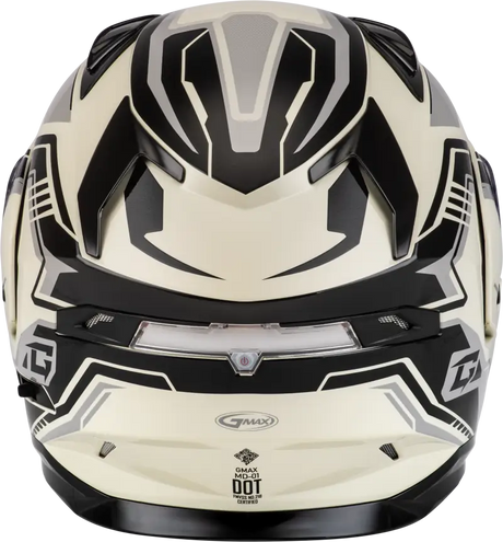 Md 01s Transistor Snow Helmet W Elec Shld White/Grey/Blk Xl - Powersports