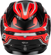 Md 01s Transistor Snow Helmet W Electric Shield Black/Red 2x - Powersports