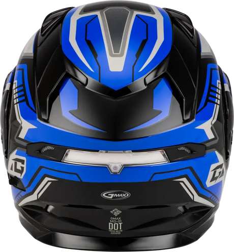 Md 01s Transistor Snow Helmet W Electric Shld Blue/Black 3x - Powersports