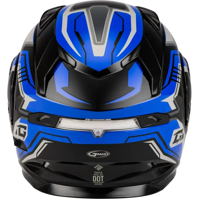 Md 01s Transistor Snow Helmet W Electric Shld Blue/Black Xl - Powersports
