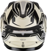 Md 01s Transistor Snow Helmet White/Grey/Black 3x - Powersports