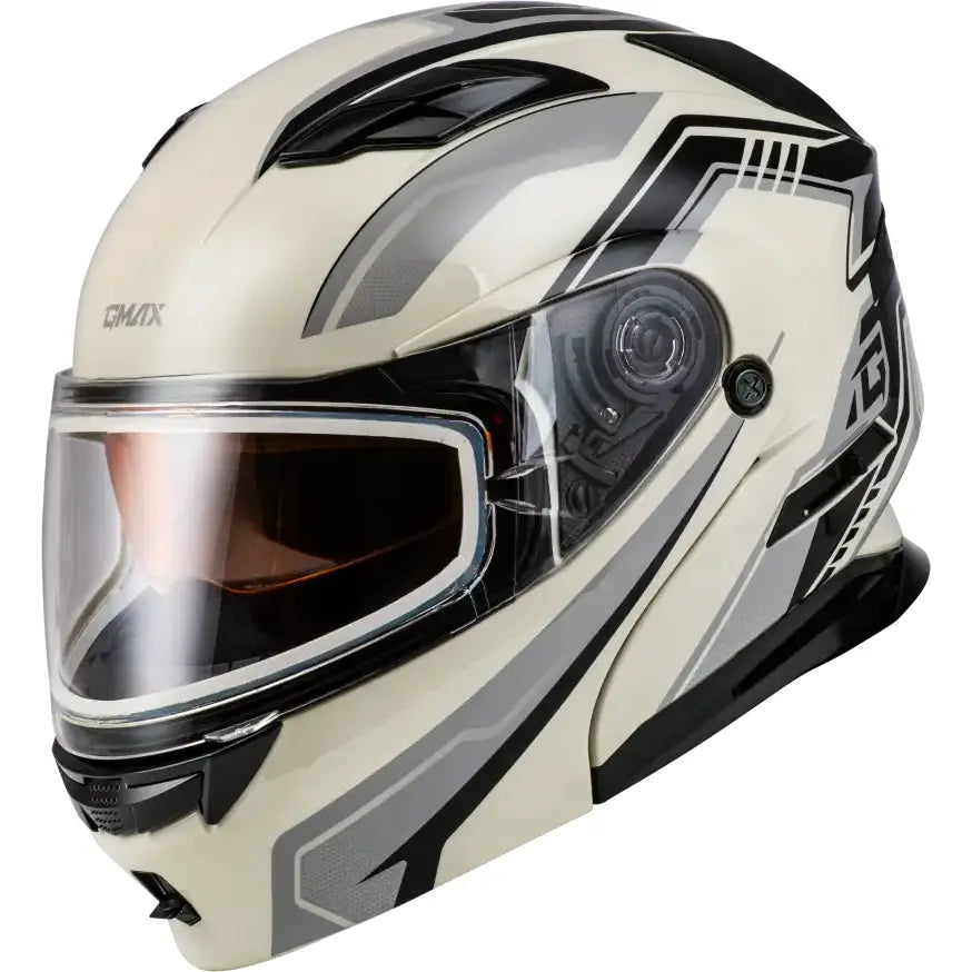 Md 01s Transistor Snow Helmet White/Grey/Black Xs
