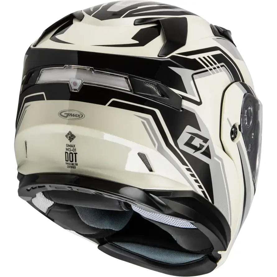 Md 01s Transistor Snow Helmet White/Grey/Black Xs