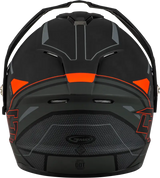 Md 74s Spectre Snow Helmet W/ Elec Shield Matte Black/Red Lg